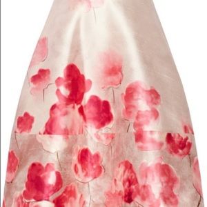 Lela Rose floral print skirt size 6